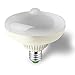 iRainy E27 12W LED Infrared Motion Sensor Pir Warm White Light Bulb Lamp auto switch Stairs light (12W PIR-Warm White)
