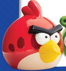 Collectors Very Hard to Find Ceramic Angry Birds Red Bird Coin Piggy Bank Sold Out and Retired