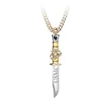 USMC Semper Fi Knife Pendant Necklace by The