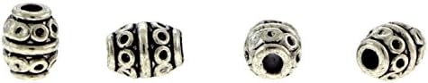 6X8mm Metal Spacer Pewter SPMT01