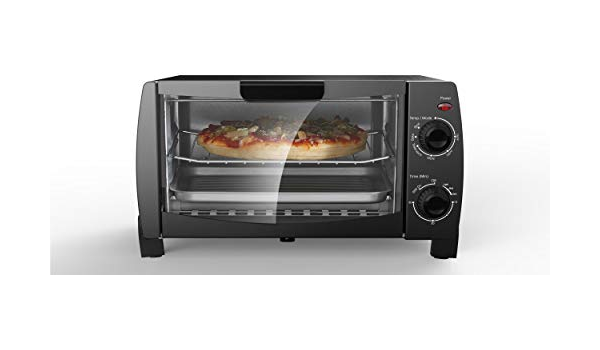 Mainstay MG10BFK-B Horno tostador de 4 rebanadas, negro : Amazon.com.mx:  Hogar y Cocina