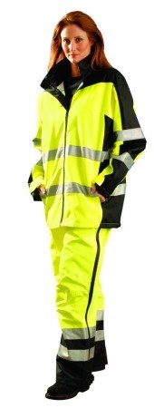Occunomix SP-BRJ-Y5X Class 3 Speed Collection Premium Breathable Rain Jacket, 5X-Large, Yellow