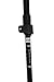 York Nordic Black Maori Tattoo Hiking / Walking Poles w/flip locks, detachable feet and travel bag - 2 poles