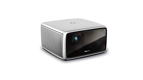 Philips Screeneo S4, multifunzione Full HD HDR, focale ridotta, proiezione fino a 120", proiettore home theater,, Android, app, regolazione trapezoidale e messa a fuoco automatiche, zoom digitale