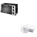 KITDLORO2058UFS7387WL - Value Kit - Delonghi Convection Oven w/Rotisserie (DLORO2058) and General Supply Disposable Hair Net (UFS7387WL)