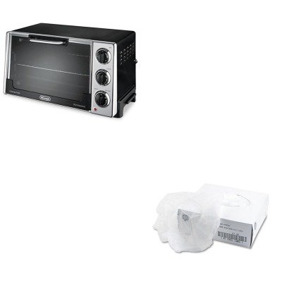 KITDLORO2058UFS7387WL - Value Kit - Delonghi Convection Oven w/Rotisserie (DLORO2058) and General Supply Disposable Hair Net (UFS7387WL)