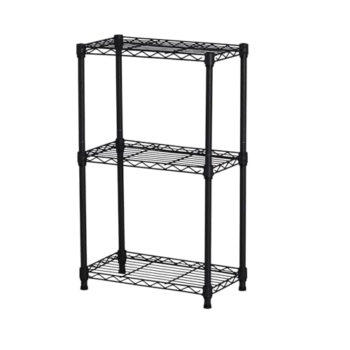 エイアイテック スチールラック メタル 収納 スリム 19φ 幅45cm 奥行25cm 高さ74.3cm ダークグレー AAS-4201 DGY