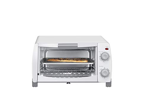 COMFEE' CFO-BB102 4 slices Toaster Oven, white - Thumbnail 2