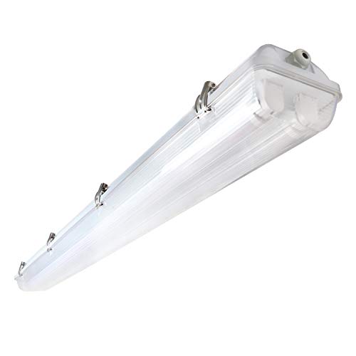 LED Vapor Proof 4Ft Light Fixture, Ip65 Waterproof, 36W 4000Lm 6000K
