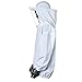 Beekeeping Veil With Bee Keeping Suit - Professional Small/Medium Beekeeper Jacket Pull Over Smock Round Hat & Protective Long Sleeve Beehive Supplies For Head Neck Face Protection (1 Piece, White)