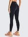 CRZ YOGA Women’s 7/8 High Waisted Yoga Pants Workout Leggings Naked Feeling I-25 Inches Black Mthumb 3