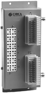 2612QC/QC-12 - Circa Telecom Telecom Building Entrance Terminal; 66 Block; 12 pair