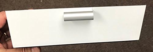 Tesla Model S Tesla Model X Dash Drawer White Wrapped front face