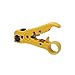 KENTOKTOOL Coax Cable Crimper Kit Tool for RG6 RG59 Coaxial Compression Tool Fitting Wire Stripper with 30 PCS F Compression Connectors