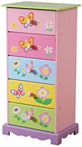 Wodeny Childrens Storage Drawers Girls Chest Of Drawers Bedroom