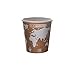 ECO PRODUCTS Compostable Disposable World Art 10oz Coffee Cups, Case of 1000, Renewable Hot Paper Cup, Plant Based PLA Lining, Color Coded