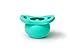 Doddle & Co – The Pop – The Cleaner Pacifier - Twin Packs (Teal/Coral Twin Pack)