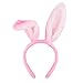 Candygirl 6pcs Fluffy Bunny Ear headbands for Women Girls Plush Rabbit Ear Headbands Easter Costume Bunnys Ear Head Band for Kids Adults Party Supplies