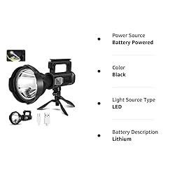 Chanarily Rechargeable High Lumens Spotlight