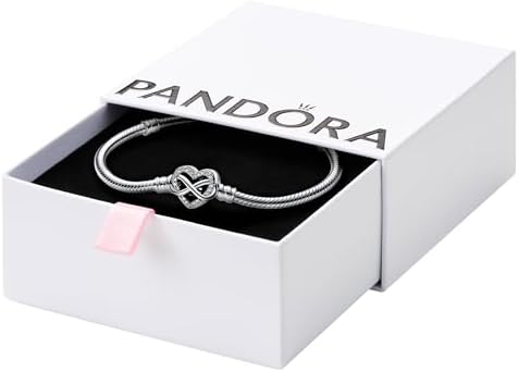 Amazon.com: PANDORA Moments Butterfly Clasp Snake Chain Bracelet