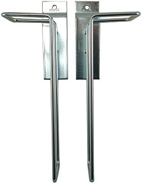 Metal Slatwall Adjustable Literature Holders 6.5"x2"