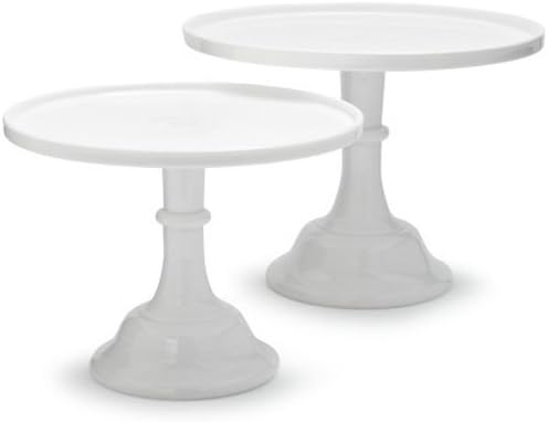 Mosser Glass 12 Milk Glass Cake Plate/stand by Mosser Glassware