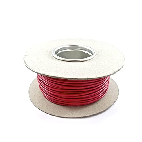 16.5 AMP Rated (50M RED) Single Core Stranded Copper Cable 12v 24v Thin Wall Wire