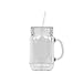 Acrylic Mason Jar Mugs - Double Wall - 18oz. Capacity - Clear
