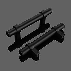 POWPULL 10Pack 3in Black Cabinet Pulls Matte Black