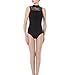 Limiles Dance Women's Ballet Dance High Neck Tank Leotards