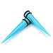Blue Magnetic Design - Acrylic Fake Tapers - Cheaters - 0G Gauge - 8mm