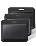 Uniclife 3 Pack Sliding ID Badge Holder Black