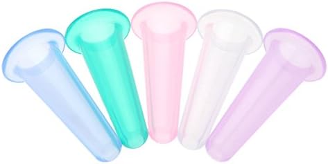 Zehaer Creative Small Vacuum Silicone Massage Cupping Massage Cup (Random Color)