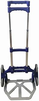 Portable Multi-Wheeled Foldable Stair-Climbing Trolley Capacity 153Lbs