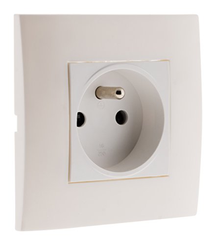 Simplea 135618 Socket 2P+T, White, Size L