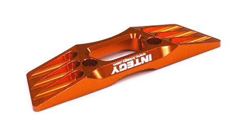 Integy RC Upgrades for Traxxas 1/16, Billet Machined Alloy Rear Bumper Set for Traxxas 1/16 Revo VXL
