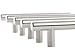 (25 Pack) TrueKnob 3.75 inch Solid Stainless Steel Cabinet Pull Hardware | Brushed Satin Nickel Finish | 3 3/4