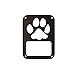Black Dog Paw Stainless Steel Guard Light Cover Kit for Jeep Wrangler JK JKU Unlimited Rubicon Sahara X Off Road Sport Exterior Accessories Parts 2007 2008 2009 2010 2011 2012 2013 2014 2015 2016 2017