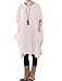 Mordenmiss Women's Doll Collar Casual Sleeveless Top with Big Pockets L Style 1-Beige