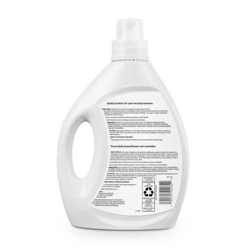 Amazon Basics Concentrated Liquid Laundry Detergent, Free of Perfumes & Clear of photo 11