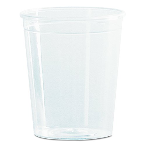 WNA P20 Comet Plastic Portion/Shot Glass, 2 oz., Clear (Case of 2500)