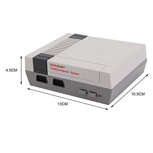 Simoner Classic Video Games Console, Family Handheld NES Console HDMI Built-in 600 Game Player with 2 Button Controllers