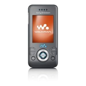 Sony Ericsson W580i Sim Free Mobile Phone - black/grey