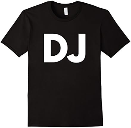 Mens DJ Uniform Funny T-Shirt 3XL Black