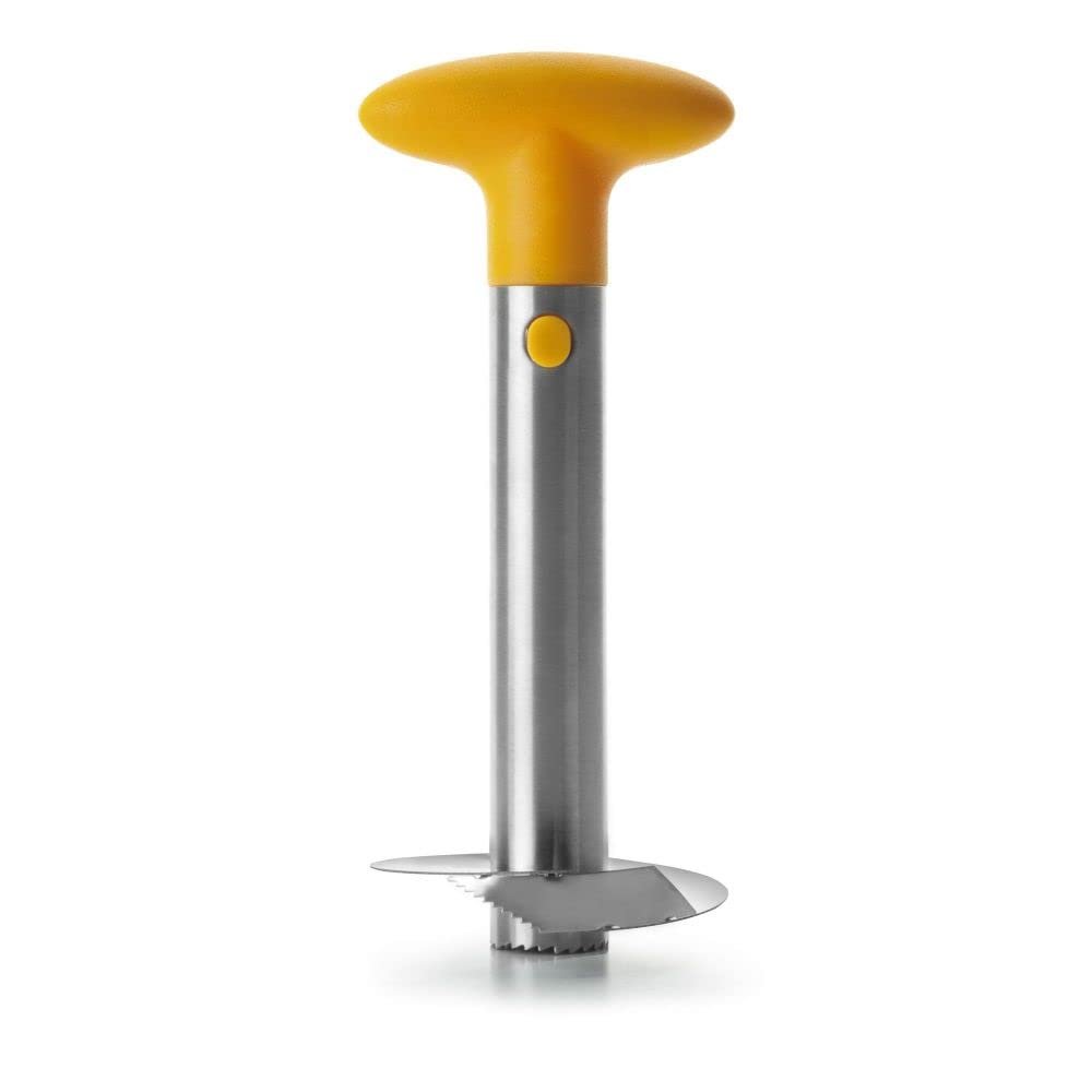Ibili Pineapple Slicer, Silver/Orange, 9.7 cm