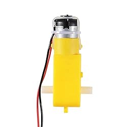 Diann 4pcs TT Motor DC 3-6V Gearbox Motor 200RPM