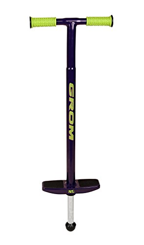 NSG Grom Pogo Stick - 5 to 9 Year Olds, 40-90 Pounds, Purple