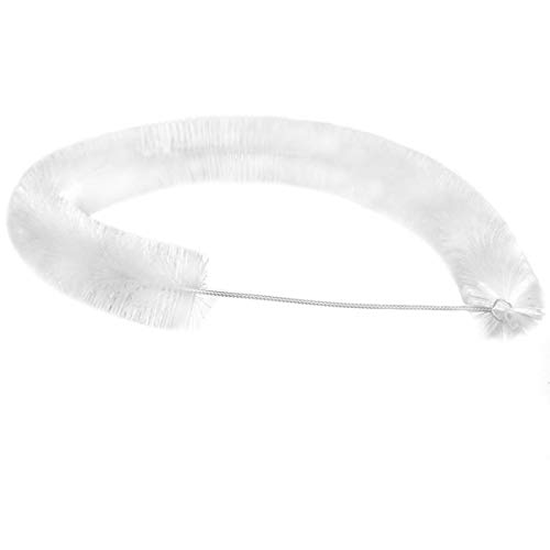 JZMYXA Aquarium Tube Cleaning Brush for Glass Lily Pipe, 19.6 Inches