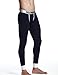 SEOBEAN Men's Low Rise Long John Cotton Pants