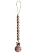 Mushie Pacifier Clip Holder | Handmade in The USA | Cleo (Wood)